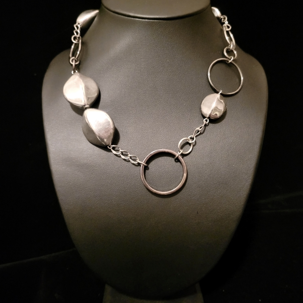 Estate Two Tone Layering Necklace
